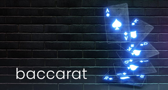 Hand of NJ online Baccarat cards